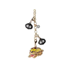 Maison Ghibli Straps|Chaînette Charms Chatbus & Noiraude - Mon Voisin Totoro
