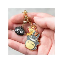 Maison Ghibli Straps|Chaînette Charms Totoro Blanc & Fruits - Mon Voisin Totoro