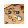 Maison Ghibli Straps|Chaînette Charms Totoro Gris & Champignon - Mon Voisin Totoro