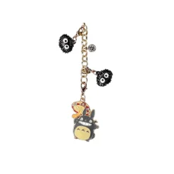 Maison Ghibli Straps|Chaînette Charms Totoro Gris & Champignon - Mon Voisin Totoro