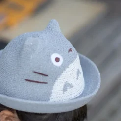 Maison Ghibli Accessoires|Chapeau Tricoté Enfant Totoro Gris - Mon Voisin Totoro