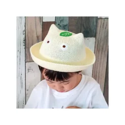 Maison Ghibli Accessoires|Chapeau Tricoté Enfant Totoro Blanc - Mon Voisin Totoro