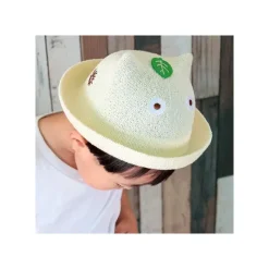 Maison Ghibli Accessoires|Chapeau Tricoté Enfant Totoro Blanc - Mon Voisin Totoro