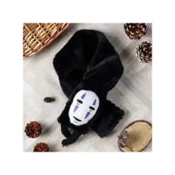 Maison Ghibli Textile|Écharpe peluche No Face - Le Voyage de Chihiro