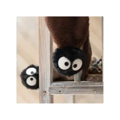 Maison Ghibli Textile|Écharpe peluche Noiraudes - Mon Voisin Totoro