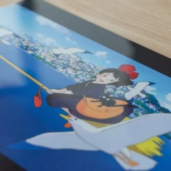 Maison Ghibli Classement|Chemise A4 Au bord de la mer - Kiki la petite sorcière