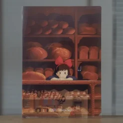 Maison Ghibli Classement|Chemise A4 Boulangerie - Kiki la petite sorcière