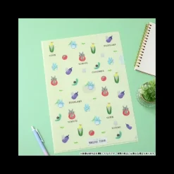 Maison Ghibli Classement|Chemise A4 Break Time Légumes - Mon voisin Totoro