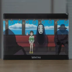 Maison Ghibli Classement|Chemise A4 Dans le train - Le Voyage de Chihiro