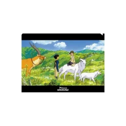 Maison Ghibli Classement|Chemise A4 San & Ashitaka - Princesse Mononoké