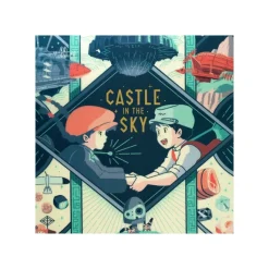 Maison Ghibli Classement|Chemise Art Déco A4 - Le Château dans le ciel