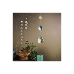 Maison Ghibli Décoration|Cloche à vent ceramique Totoro - Mon Voisin Totoro