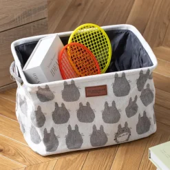 Maison Ghibli Mobilier|Coffre de rangement Silhouette Totoro Gris - Mon Voisin Totoro