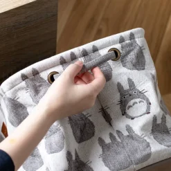 Maison Ghibli Mobilier|Coffre de rangement Silhouette Totoro Gris - Mon Voisin Totoro