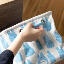 Maison Ghibli Mobilier|Coffre de rangement Silhouette Totoro Bleu - Mon Voisin Totoro