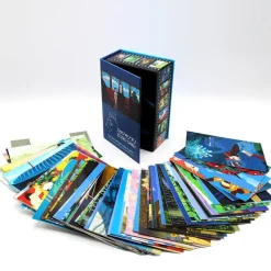 Maison Ghibli Cartes Postales Et Papier À Lettres|Coffret 100 cartes postales de collection serie 1 - Studio Ghibli