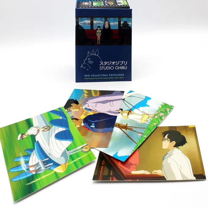 Maison Ghibli Cartes Postales Et Papier À Lettres|Coffret 100 cartes postales de collection serie 1 - Studio Ghibli