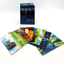 Maison Ghibli Cartes Postales Et Papier À Lettres|Coffret 100 cartes postales de collection serie 1 - Studio Ghibli