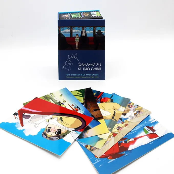 Maison Ghibli Cartes Postales Et Papier À Lettres|Coffret 100 cartes postales de collection serie 1 - Studio Ghibli