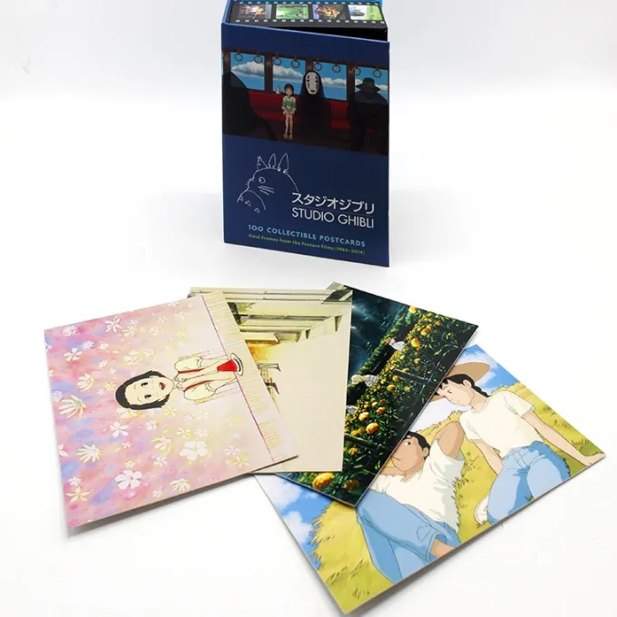 Maison Ghibli Cartes Postales Et Papier À Lettres|Coffret 100 cartes postales de collection serie 1 - Studio Ghibli