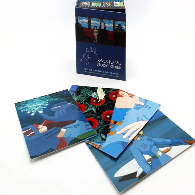 Maison Ghibli Cartes Postales Et Papier À Lettres|Coffret 100 cartes postales de collection serie 1 - Studio Ghibli