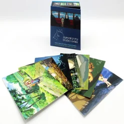 Maison Ghibli Cartes Postales Et Papier À Lettres|Coffret 100 cartes postales de collection serie 1 - Studio Ghibli