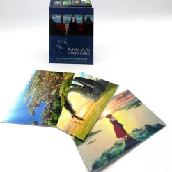 Maison Ghibli Cartes Postales Et Papier À Lettres|Coffret 100 cartes postales de collection serie 1 - Studio Ghibli