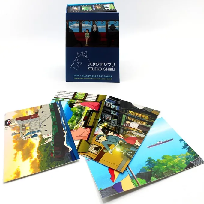 Maison Ghibli Cartes Postales Et Papier À Lettres|Coffret 100 cartes postales de collection serie 1 - Studio Ghibli