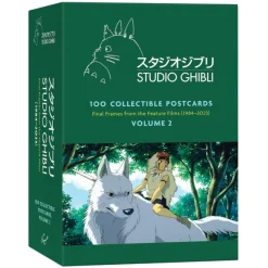 Maison Ghibli Cartes Postales Et Papier À Lettres|Coffret 100 cartes postales de collection série 2 - Studio Ghibli