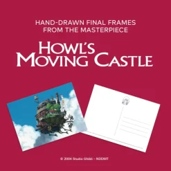 Maison Ghibli Cartes Postales Et Papier À Lettres|Collection 30 cartes postales - Le Château ambulant