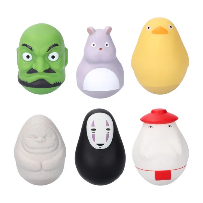 Maison Ghibli Figurines|Collection 1 Figurine Mystère Roly-poly - Le Voyage de Chihiro
