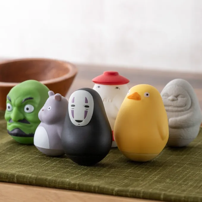 Maison Ghibli Figurines|Collection 1 Figurine Mystère Roly-poly - Le Voyage de Chihiro