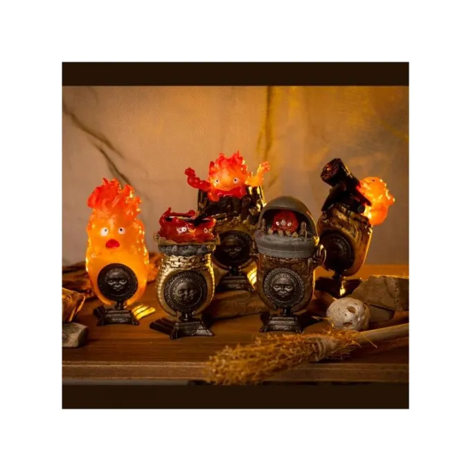 Maison Ghibli Figurines|Collection Calcifer 1 Bague Mystère - Le Château ambulant