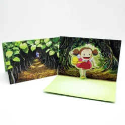 Maison Ghibli Cartes Postales Et Papier À Lettres|Collection cartes pop-up - Mon Voisin Totoro