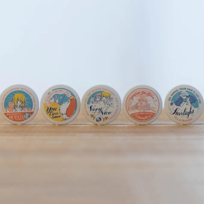 Maison Ghibli Badges|Collection de Badge Le Château Ambulant 10 Pcs – Le Château ambulant