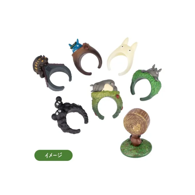 Maison Ghibli Figurines|Collection Totoro 1 Bague Mystère - Mon Voisin Totoro