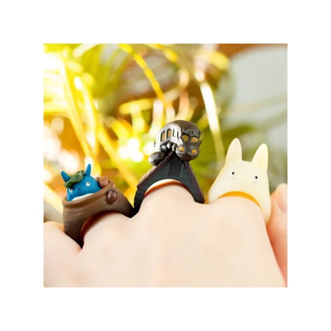 Maison Ghibli Figurines|Collection Totoro 1 Bague Mystère - Mon Voisin Totoro