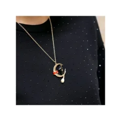 Maison Ghibli Bijoux|Collier Jiji Et La Lune - Kiki la petite sorcière