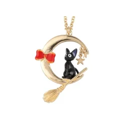Maison Ghibli Bijoux|Collier Jiji Et La Lune - Kiki la petite sorcière