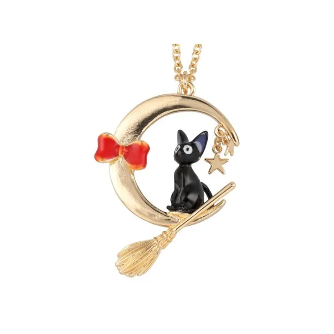 Maison Ghibli Bijoux|Collier Jiji Et La Lune - Kiki la petite sorcière