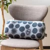 Maison Ghibli Mobilier|Coussin brique moiré Noiraude silhouette   - Mon Voisin Totoro