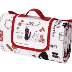 Maison Ghibli Cuisine Et Table|Coussin de siège Fleurs des champs 90x141cm - Kiki la petite sorcière