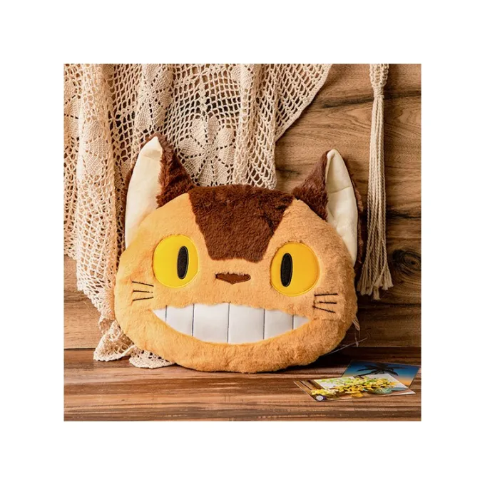 Maison Ghibli Coussins|Coussin Nakayoshi Chatbus - Mon Voisin Totoro