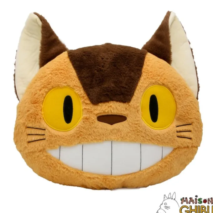 Maison Ghibli Coussins|Coussin Nakayoshi Chatbus - Mon Voisin Totoro