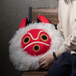 Maison Ghibli Coussins|Coussin Nakayoshi Masque de San - Princesse Mononoké