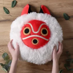 Maison Ghibli Coussins|Coussin Nakayoshi Masque de San - Princesse Mononoké