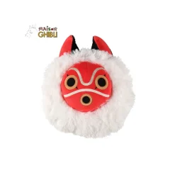 Maison Ghibli Coussins|Coussin Nakayoshi Masque de San - Princesse Mononoké