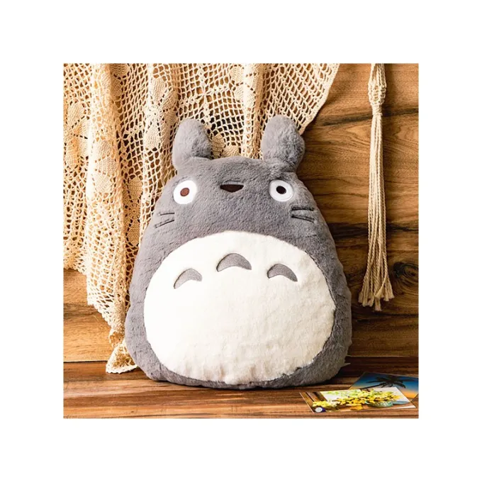Maison Ghibli Coussins|Coussin Nakayoshi Totoro Gris - Mon Voisin Totoro