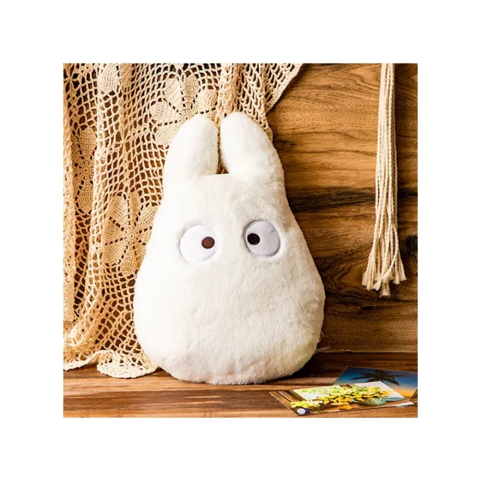 Maison Ghibli Coussins|Coussin Nakayoshi Totoro Blanc - Mon Voisin Totoro