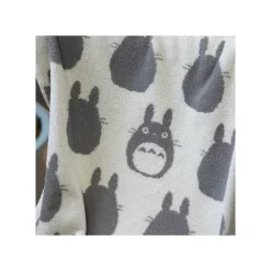 Maison Ghibli Linge De Maison|Couverture de sieste Totoro Gris 85x115 cm - Mon Voisin Totoro